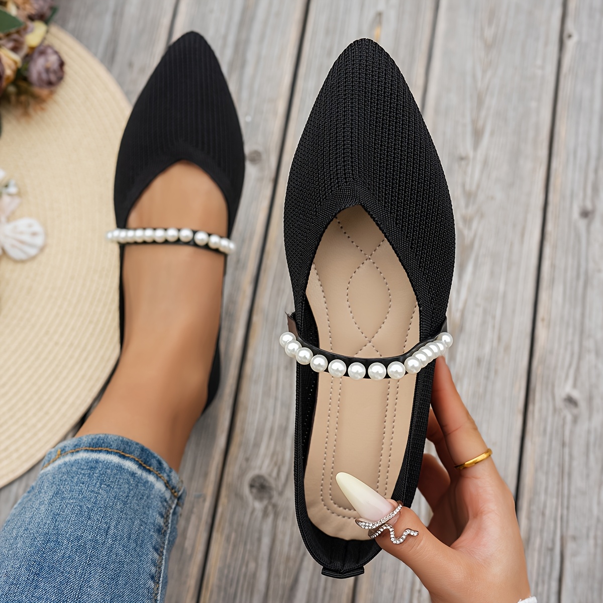 ladies   strap flat shoes women shoes
