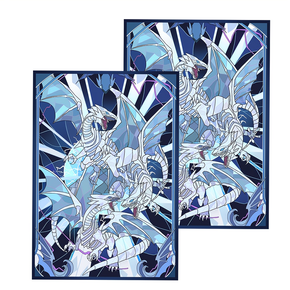 50pcs laser japanese size holographic anime card sleeves - Temu Canada