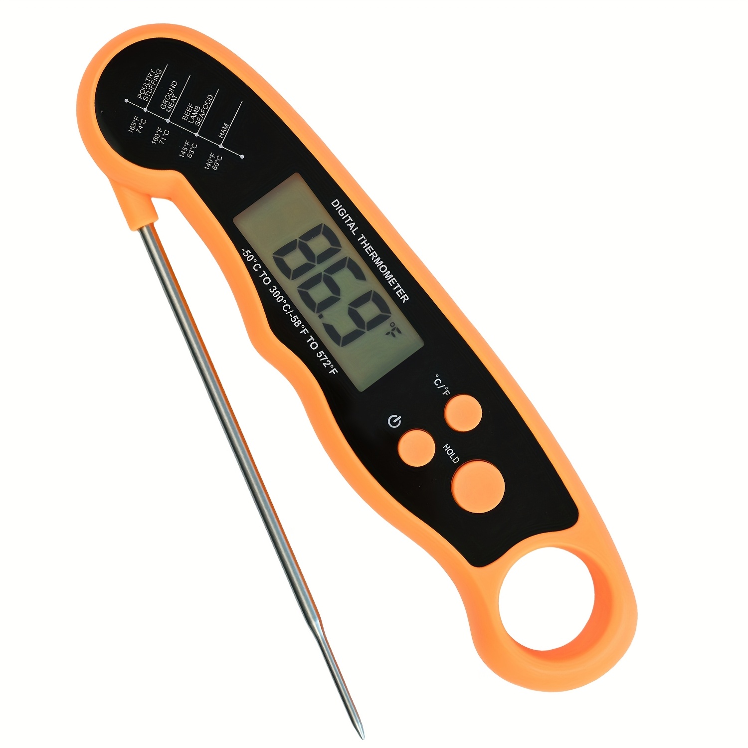 Thermomelove 1pc Kitchen Thermometer, Battery-powered (battery )