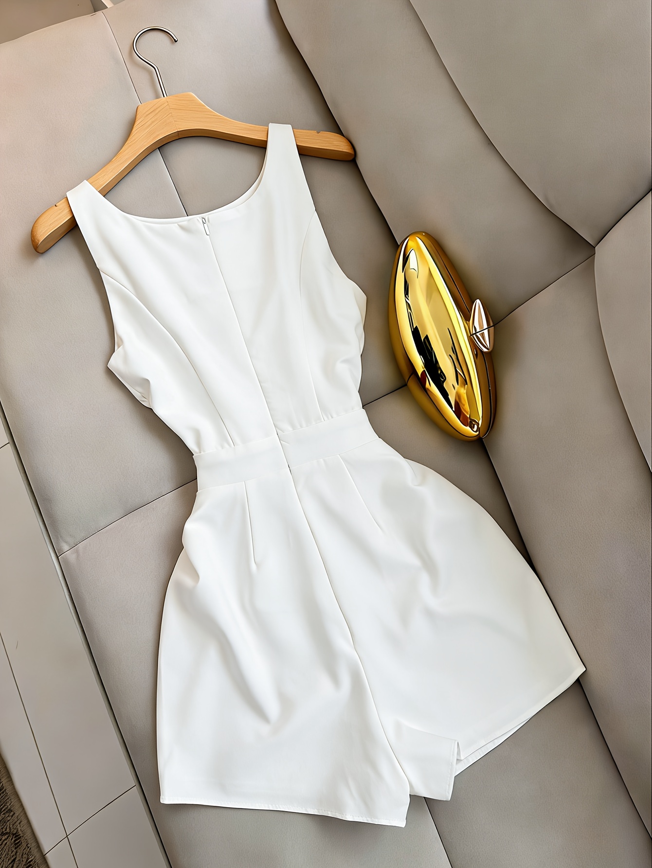 Ladies' * Elegant, And Minimalist Style * Short Jumpsuit, Spring And Summer Women'S Clothing