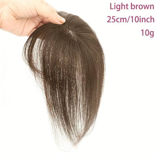 women real human hair wig topper hairpiece suitable for gray hair coverage straight hair extensions with lace density for thinning hair scalp coverage hair loss