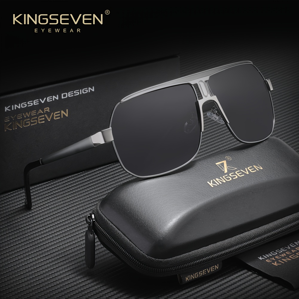 Image of Kingseven Beautiful Men's And Women's, Vintage Pilot Model, Versatile And Fashionable, Through Spring, Summer, Autumn And Winter, Enjoy The Sunshine Day.