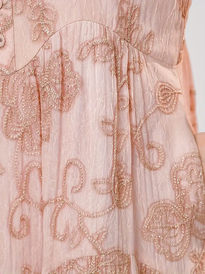 luxury embroidery dress spring Limited Edition heavy floral print spring golden luxury embroidery jacquard retro trench coat Windbreaker jacket dress
