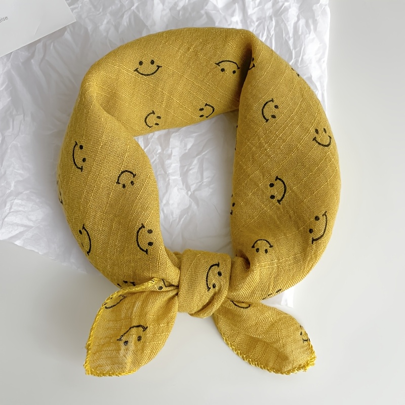 E-shop 1 Stück Sommer-Scarf für Haustiere, leicht und atmungsaktiv, weich und bequem, geeignet für Katzen und Hunde, verstellbar/-Muster/süß,