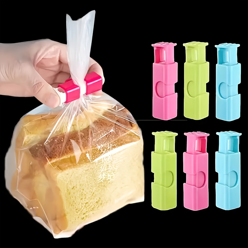 4pcs sealing clips for items suitable for plastic   bags a household preservation tool