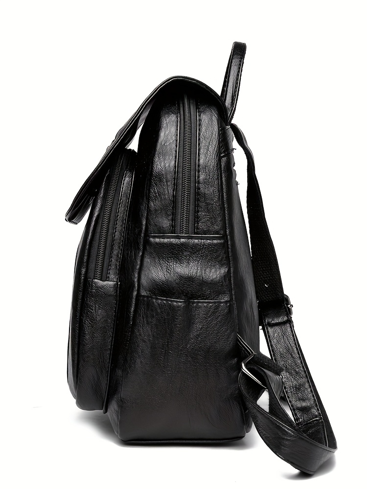 2025 new large capacity womens backpack fashionable and versatile featuring a simple and vintage design suitable for shoulder and crossbody use Product details 7