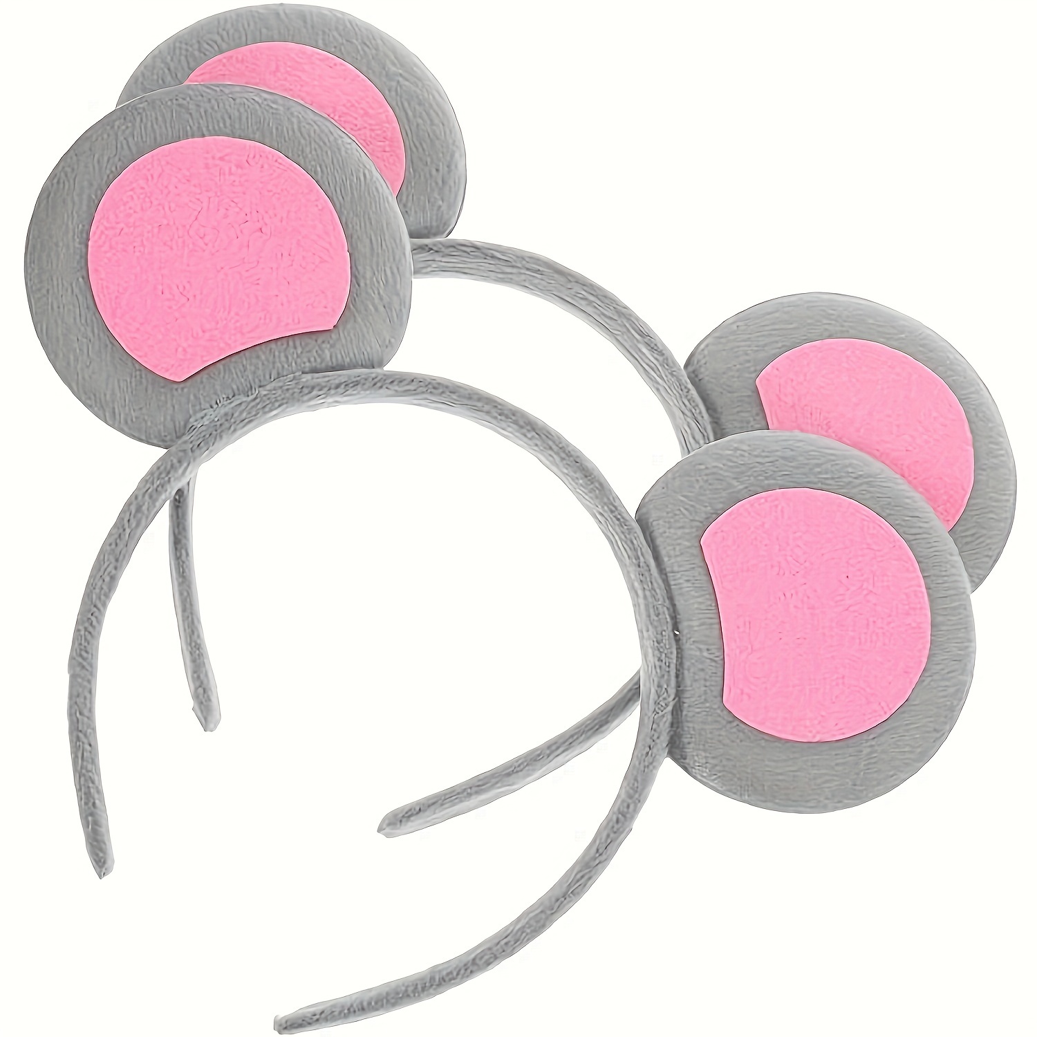 Image of Headwear Headband 2 Mouse Animal Headbands Role Playing Clothing Accessories Birthday Christmas Party Supplies