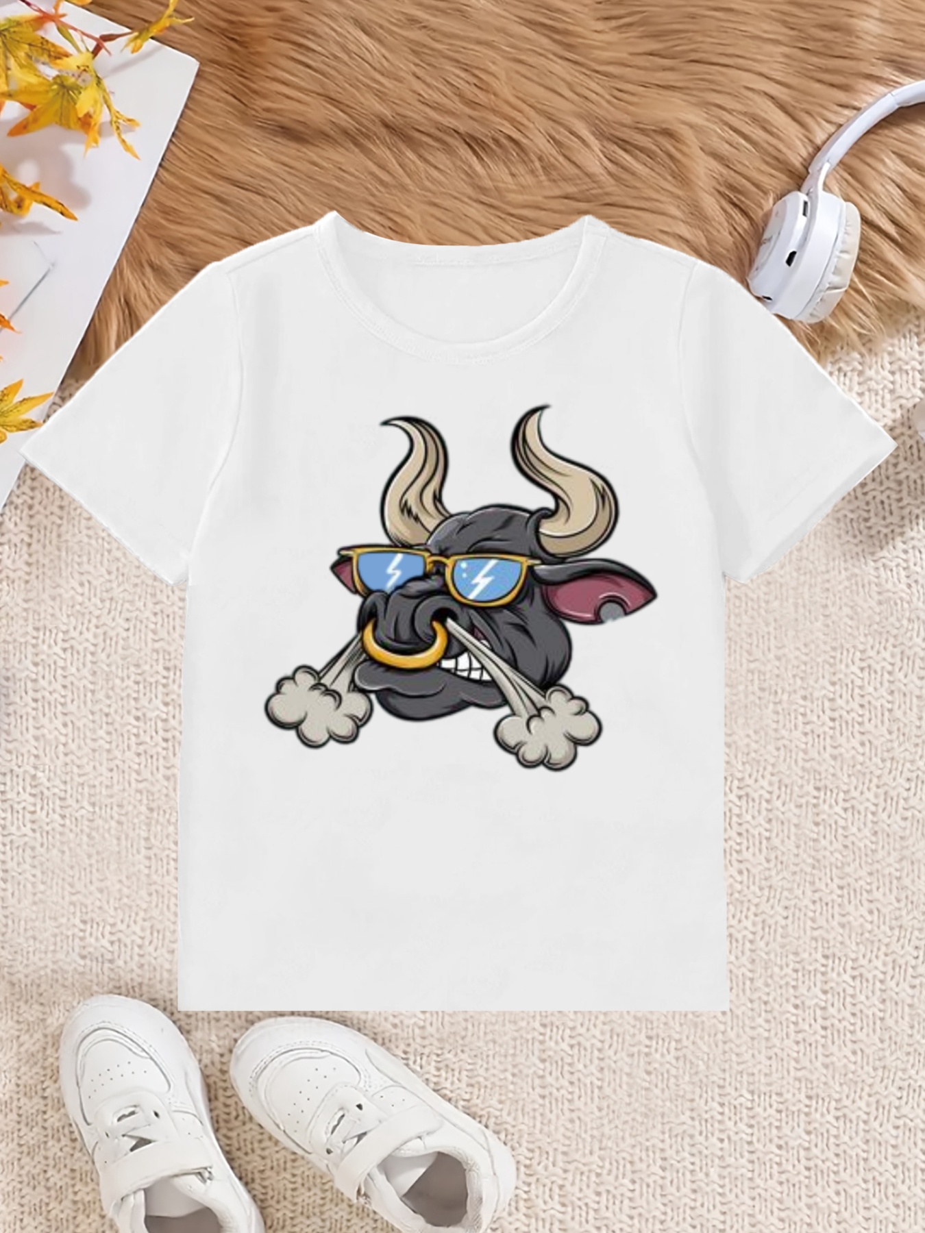 camiseta niño dibujos animados negra casual Temu Mexico