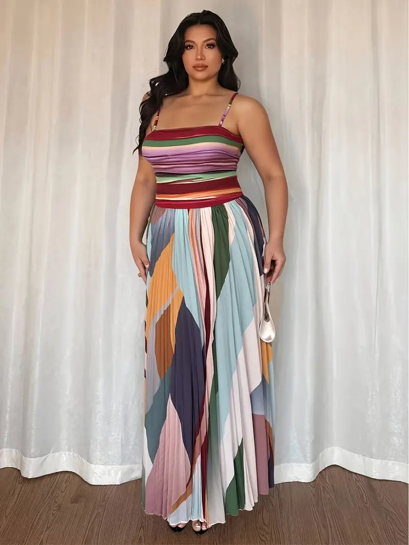 plus size womens plus size rainbow geometric pattern - Temu Cyprus plus size womens plus size rainbow geometric pattern - Temu Cyprus