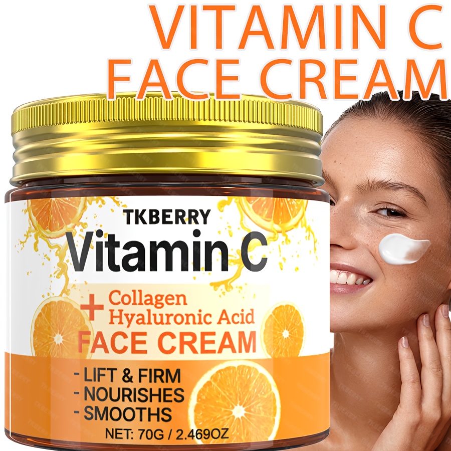 Vitamin C & Collagen Face Cream for Nourishing Skin