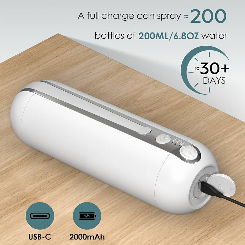 Portable Travel Bidet - Collapsible Peri Bottle For Postpartum & Personal Hygiene, With Bag