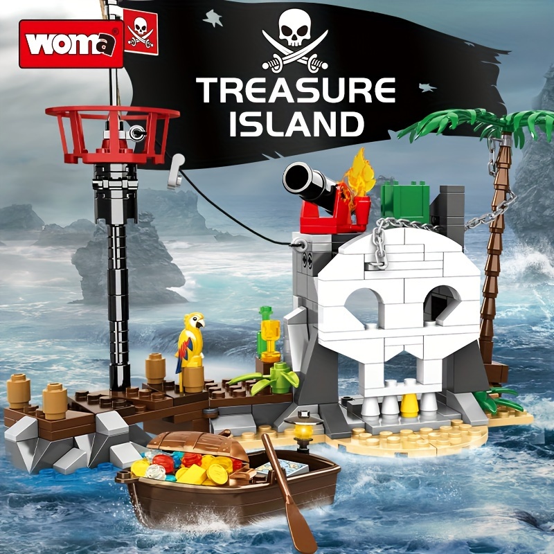 Pirate Building Blocks - Temu