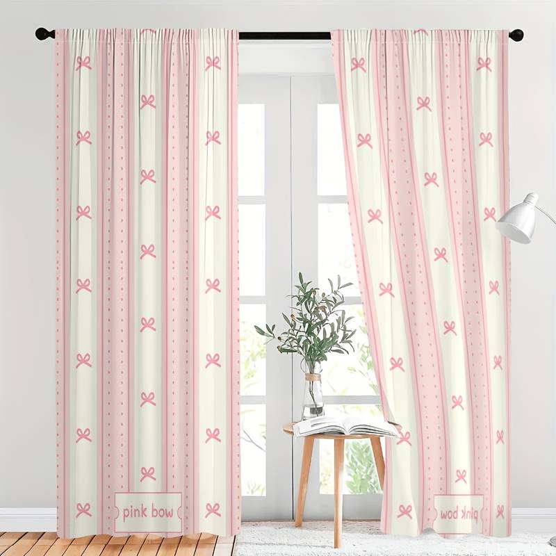 Light Pink Linen Pinch Pleat Curtains 2 Panels For Girls Bedroom - On Sale - Bed Bath & Beyond - 43281697