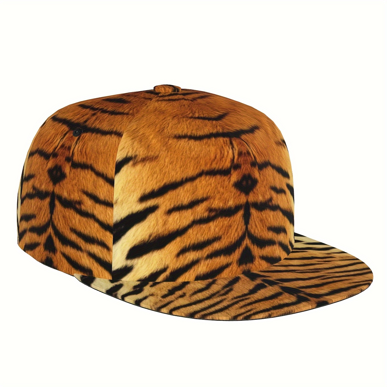 punk hippie cool flat brim baseball cap realistic fluffy Temu