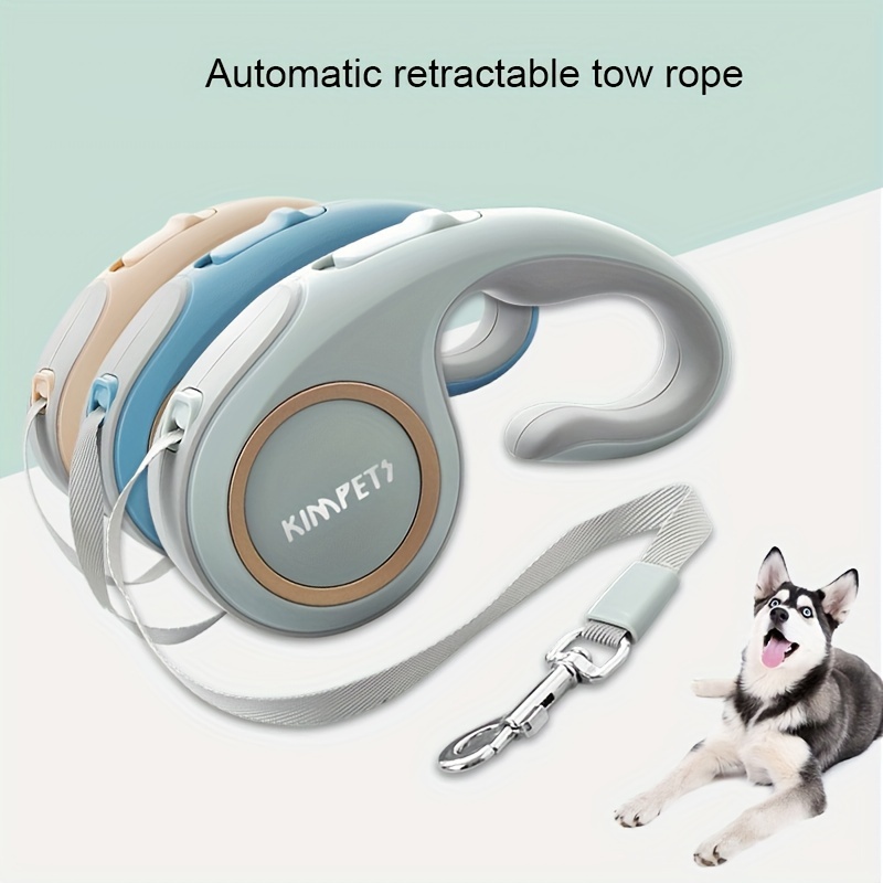 

Heavy-duty 3m Retractable Dog Leash - Perfect For Outdoor Walks With Your Pet
