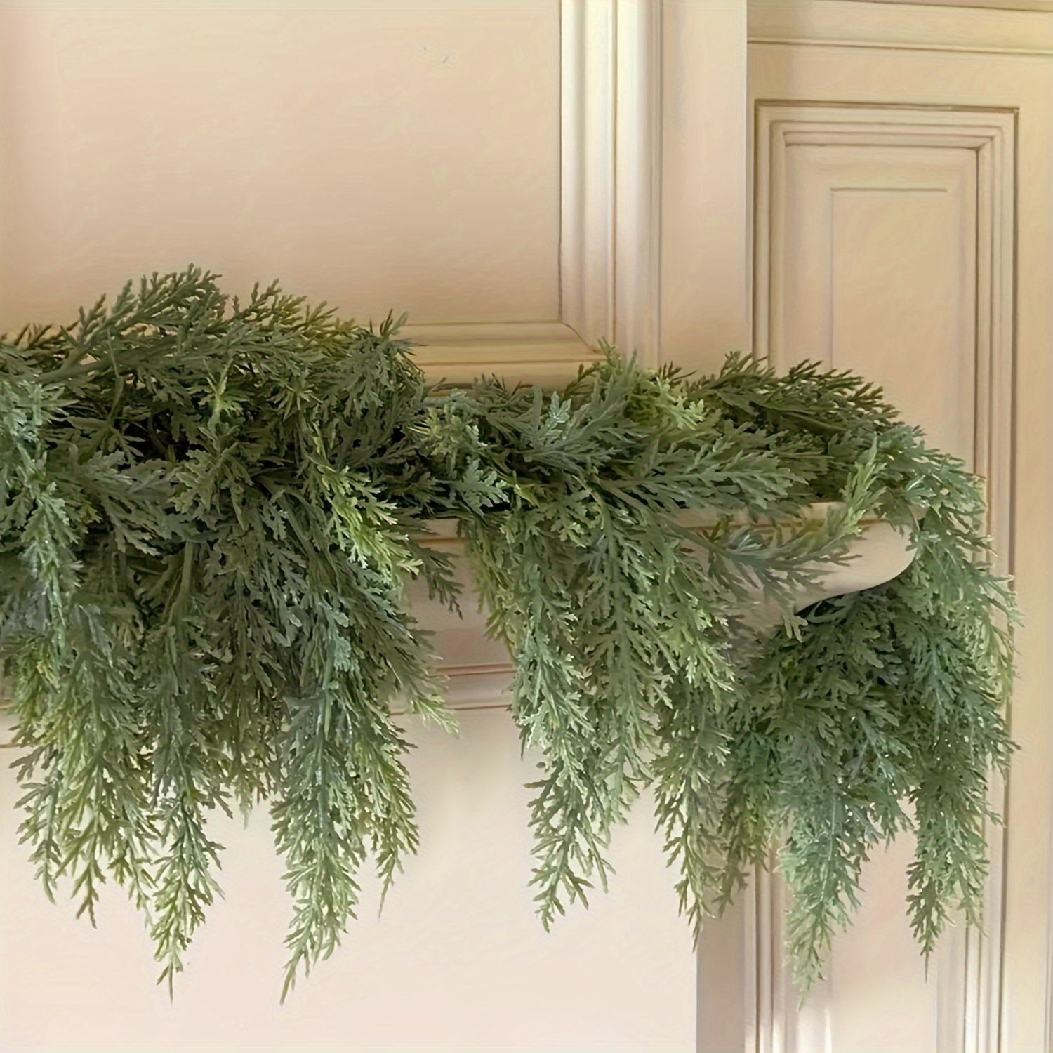 

6ft Christmas Wreath, , & Decor, Mantelpiece, No