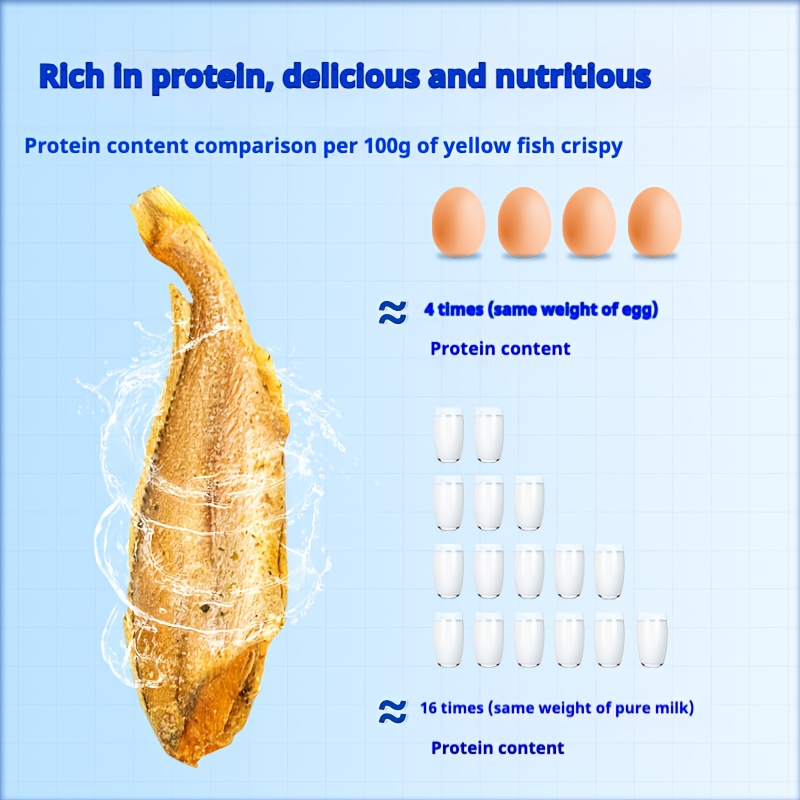 Premium Yellow Fish Crisps - 5 Pack (30g Each) | Crispy Whole Fish Snacks | Ready-to-Eat Asian Seafood Treat