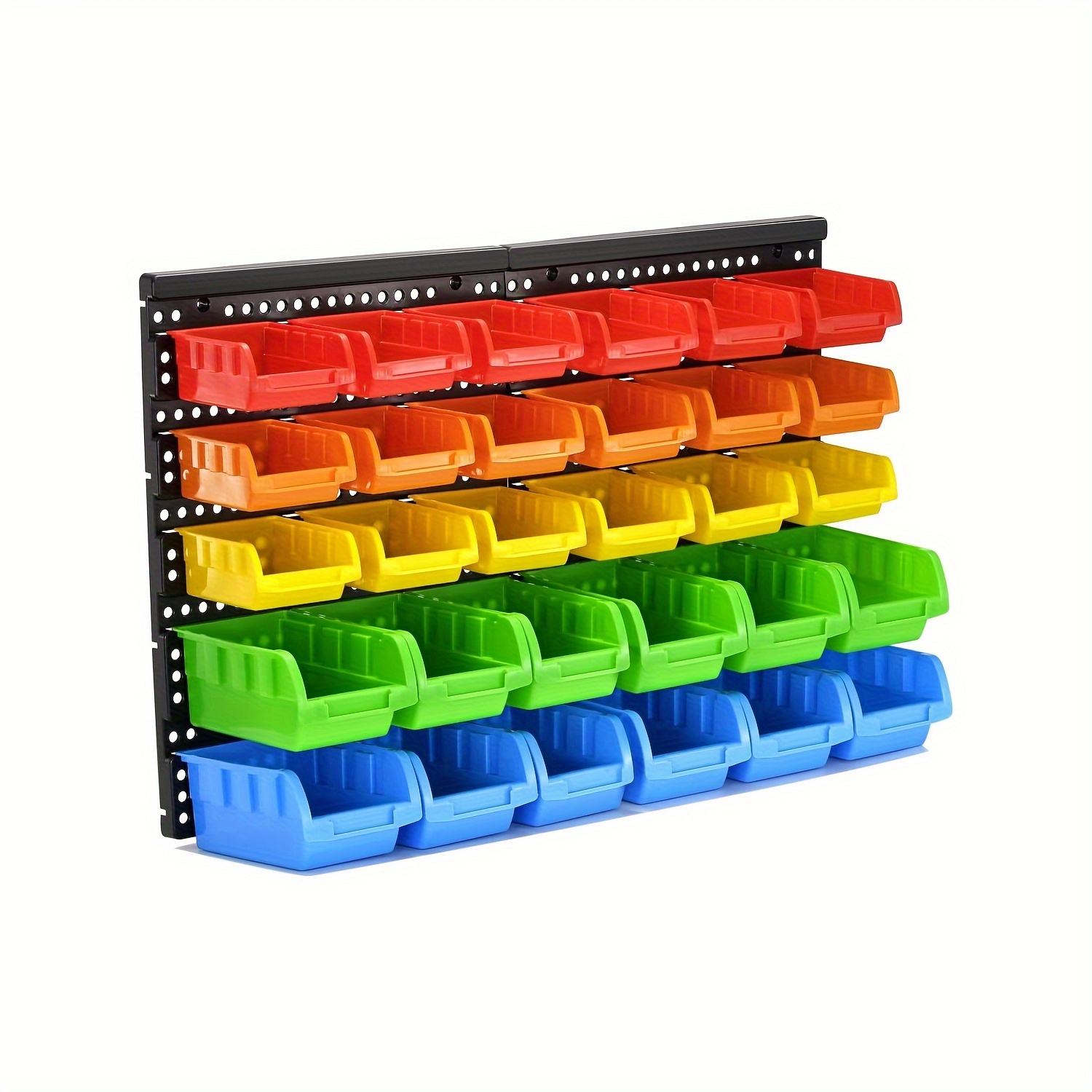 

-mounted Box 5 Plastic Tool Organizer, Abs Plastic , 30