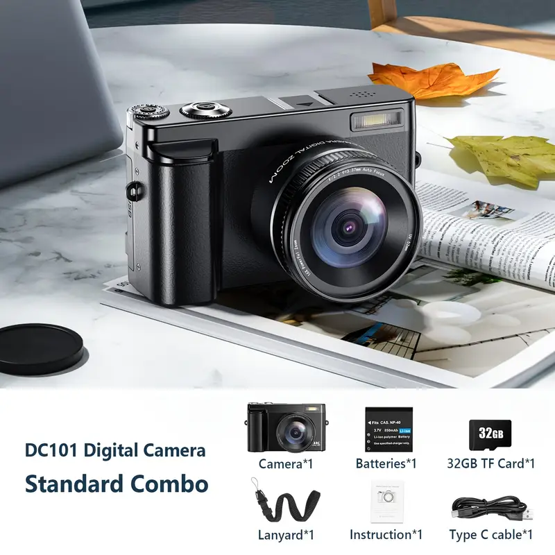 INF Digitale camera 2,7K 48MP 1080P, 16x zoom , anti - shake INF Digitale camera 2,7K 48MP 1080P, 16x zoom , anti - shake