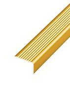 6pcs aluminum stair treads 36 l shaped non slip edge protectors waterproof safety trim for home office stairs prevent slips durable indoor staircase decor