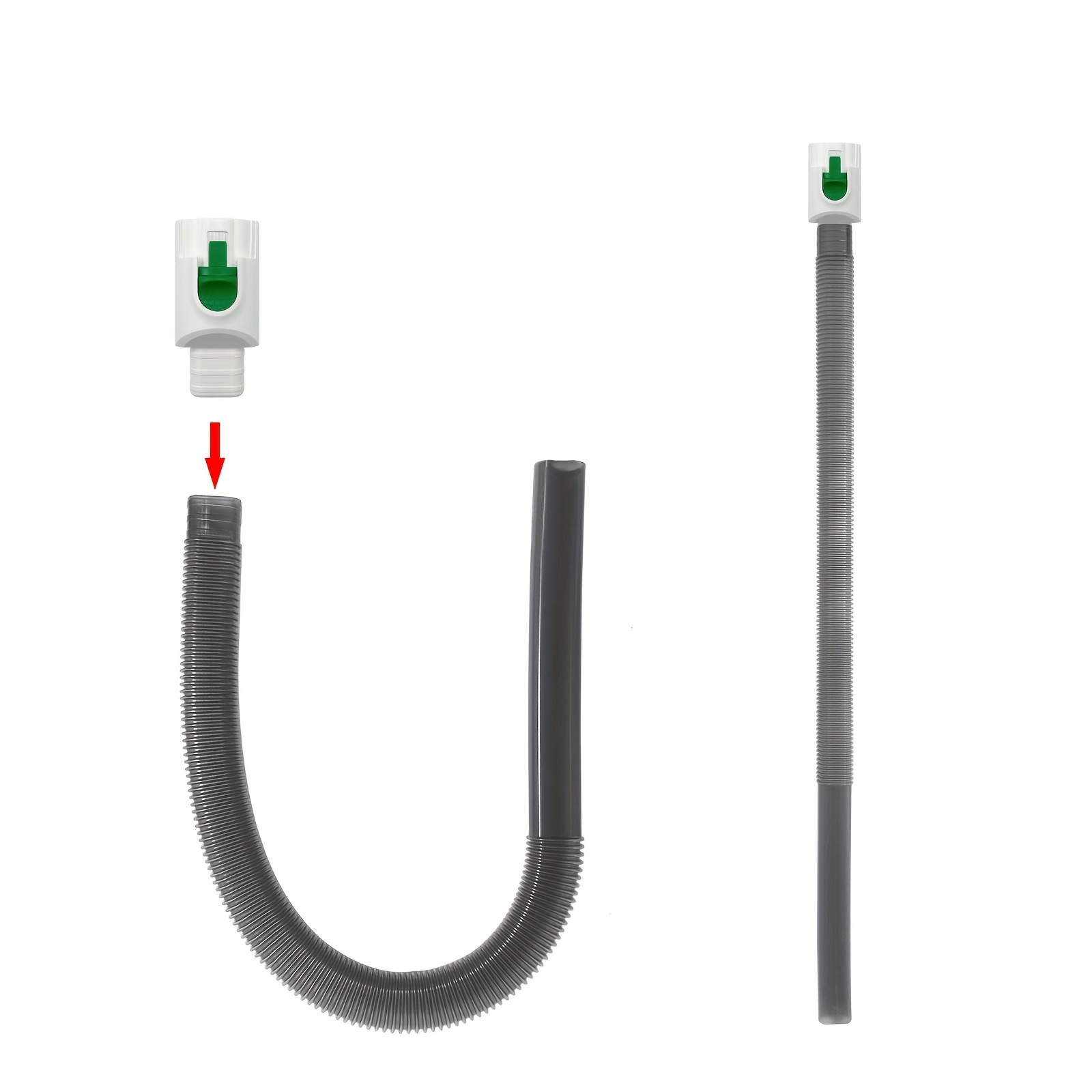 Vk7 Vorwerk Dryer Cleaning Kit - Flexible Vacuum Hose Attachment With Connector, Abs Material, Efficient Lint Remover For Deep Cleaning