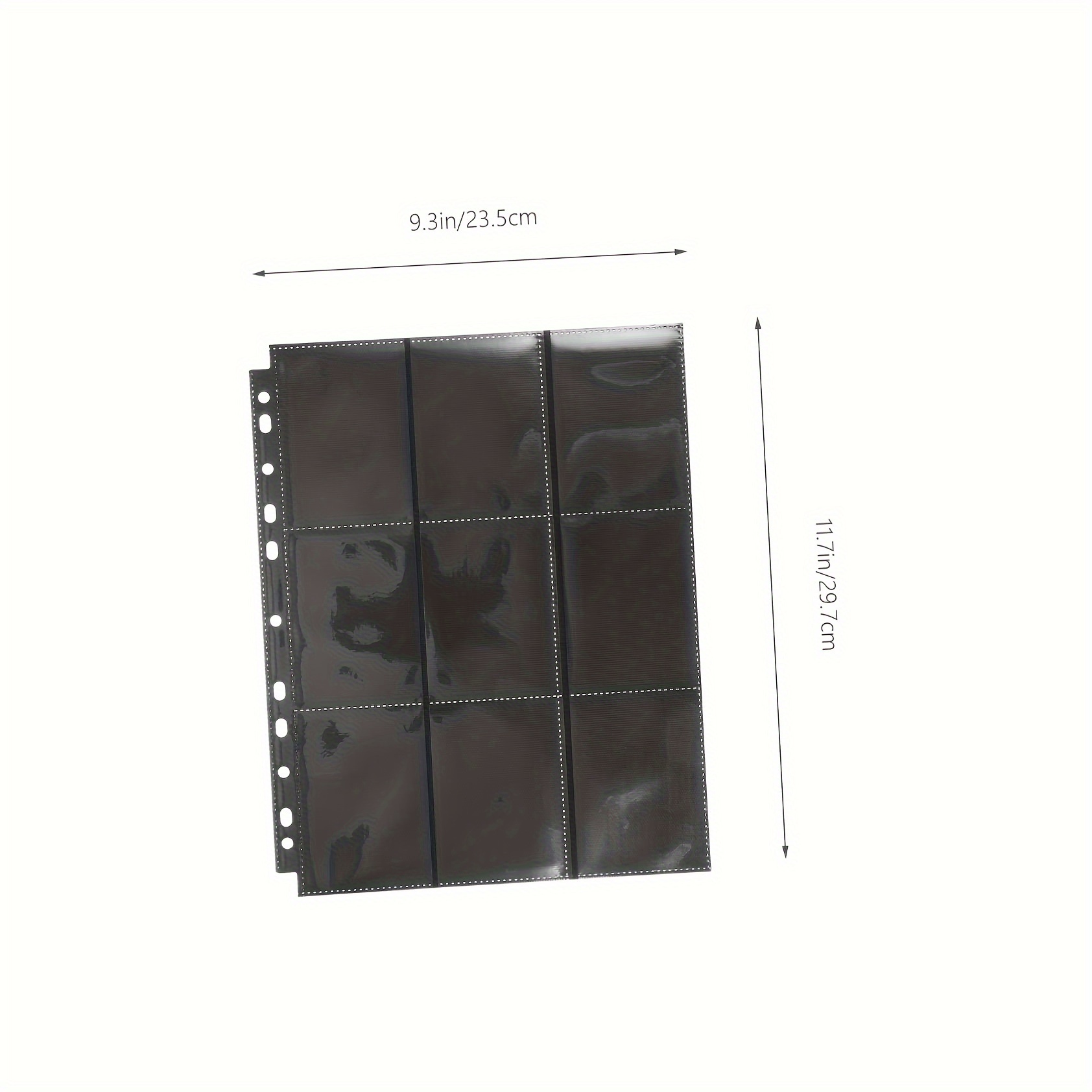 10pcs transparent trading card game card holder sleeves - Temu