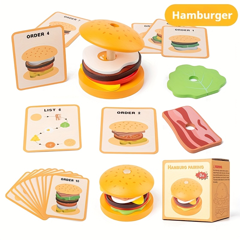 Fun Wooden Sorting & Stacking Toy | Hand-eye Coordination, Sorting Skills, Thinking, , And Stacking Skills | Ideal For Christmas And Halloween Gift
