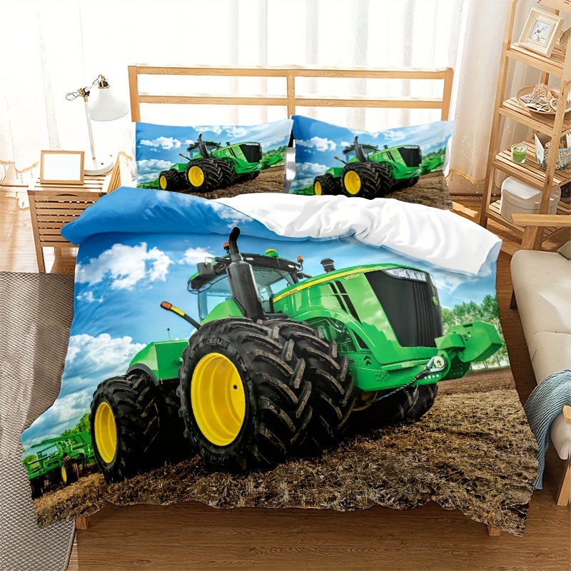 Tractor duvet clearance cover double