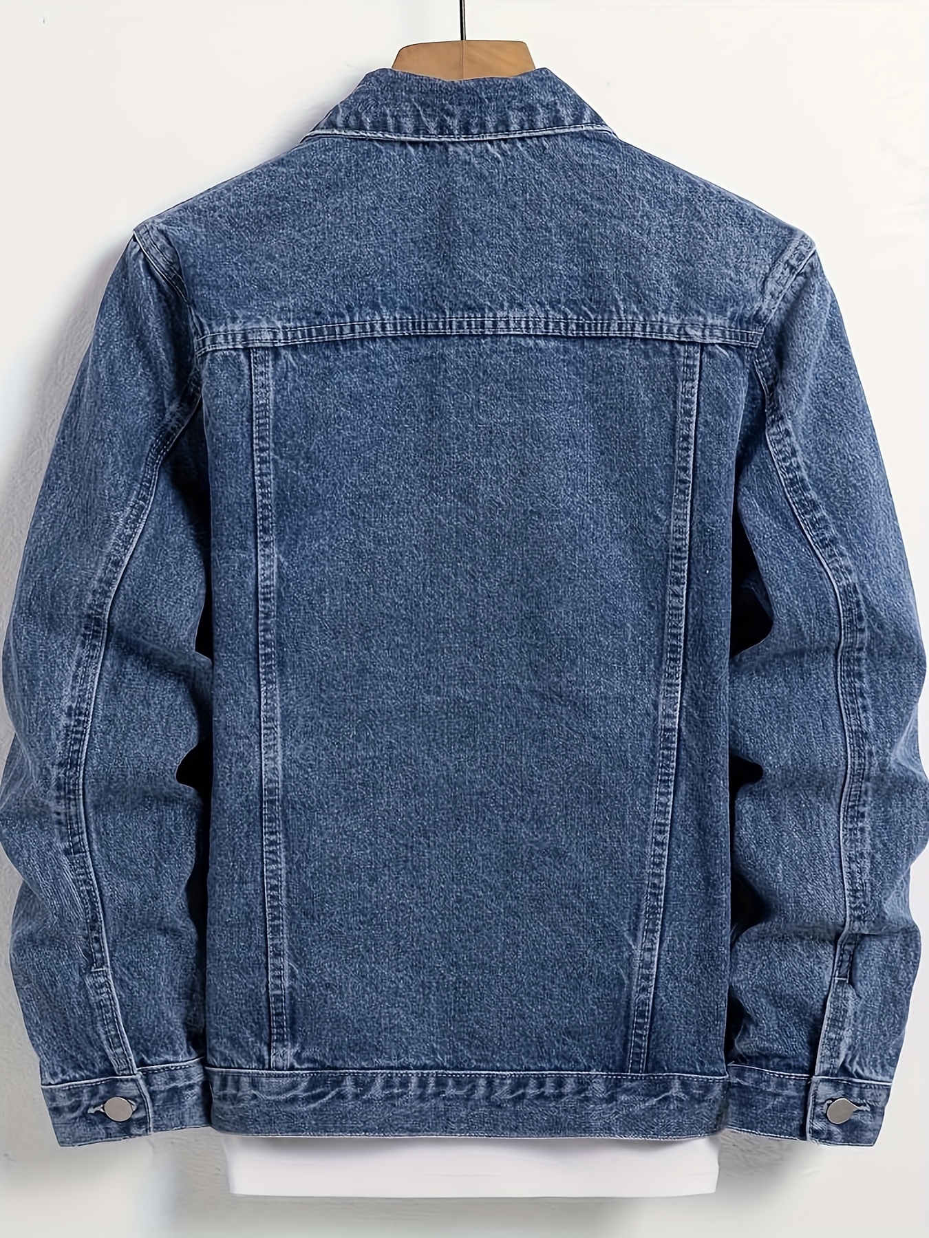 Men's Casual Slim Jacket, Men's Denim Jacket