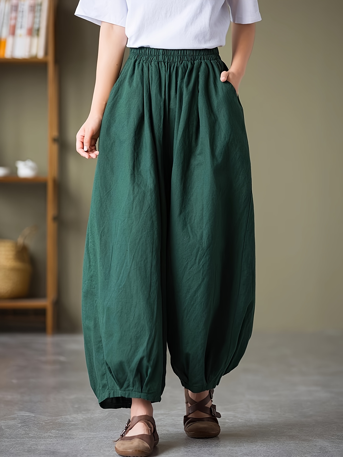 balloon pants sold on Temu United States