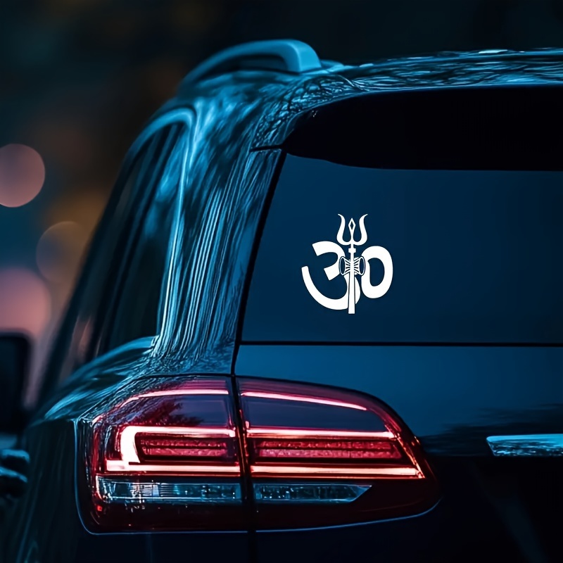 

Vinyl Car Decal - Matte , Self-adhesive For Plastic/glass/metal , Cartoon Design, Exterior Accessories