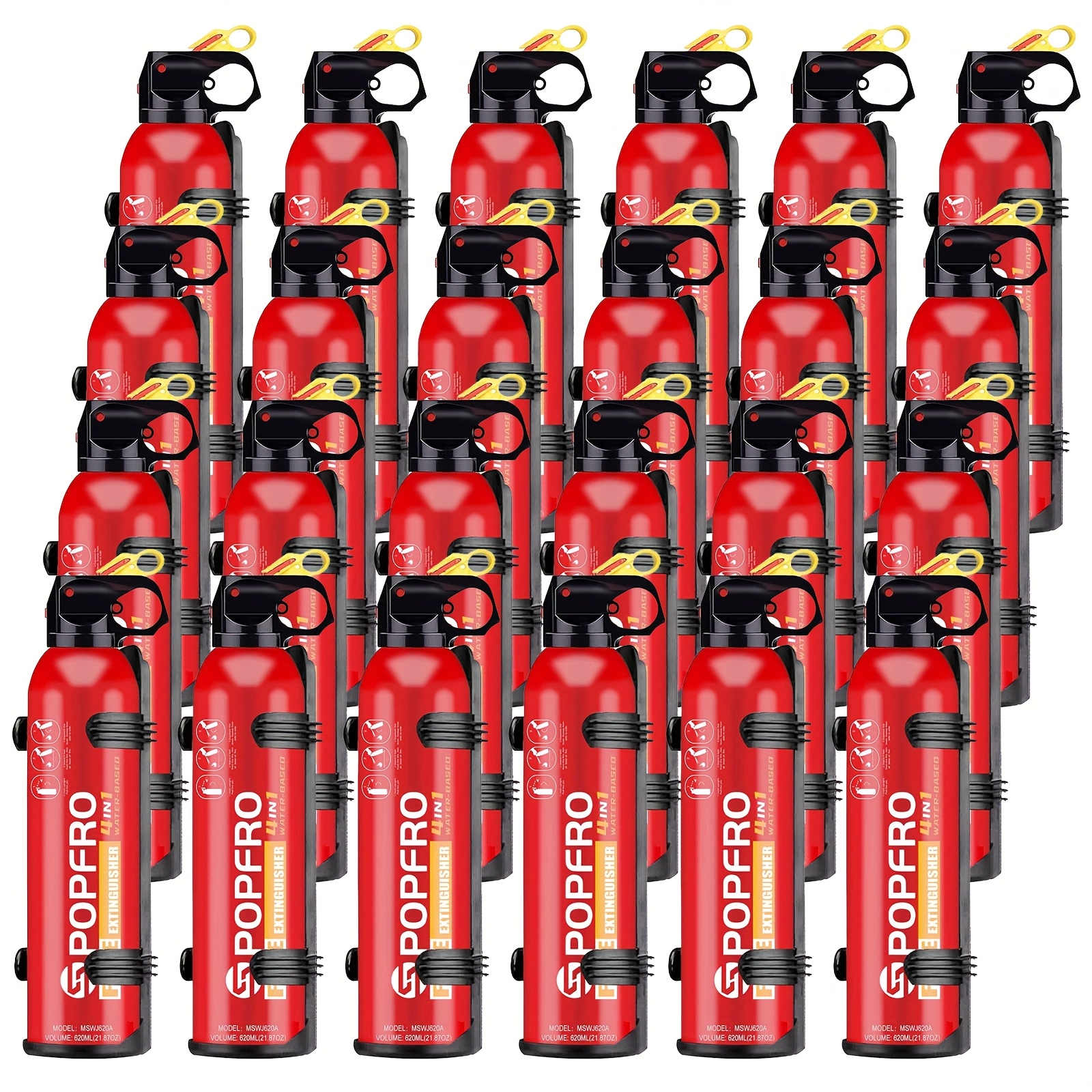 Portable Fire Extinguisher | Home, Garage, Kitchen, Four-in-One Fire Extinguisher | for Electrical, Textile And Oil Fires | Non-toxic, Easy to Clean | Wall-mounted 8 Portable Fire Extinguisher | Home, Garage, Kitchen, Four-in-One Fire Extinguisher | for Electrical, Textile And Oil Fires | Non-toxic, Easy to Clean | Wall-mounted - Image 8