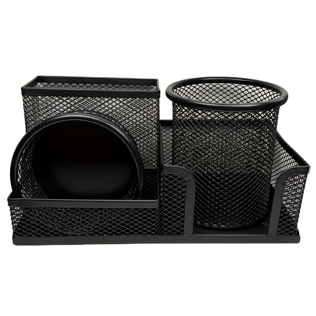 3pcs Desktop Storage Box, Multifunctional Pen Holder, Office Supplies Organizer, Dorm Desktop Storage Artifact, Stationery Rack – Ideal For Office, Home, School,, Graduation Gift Recommendation