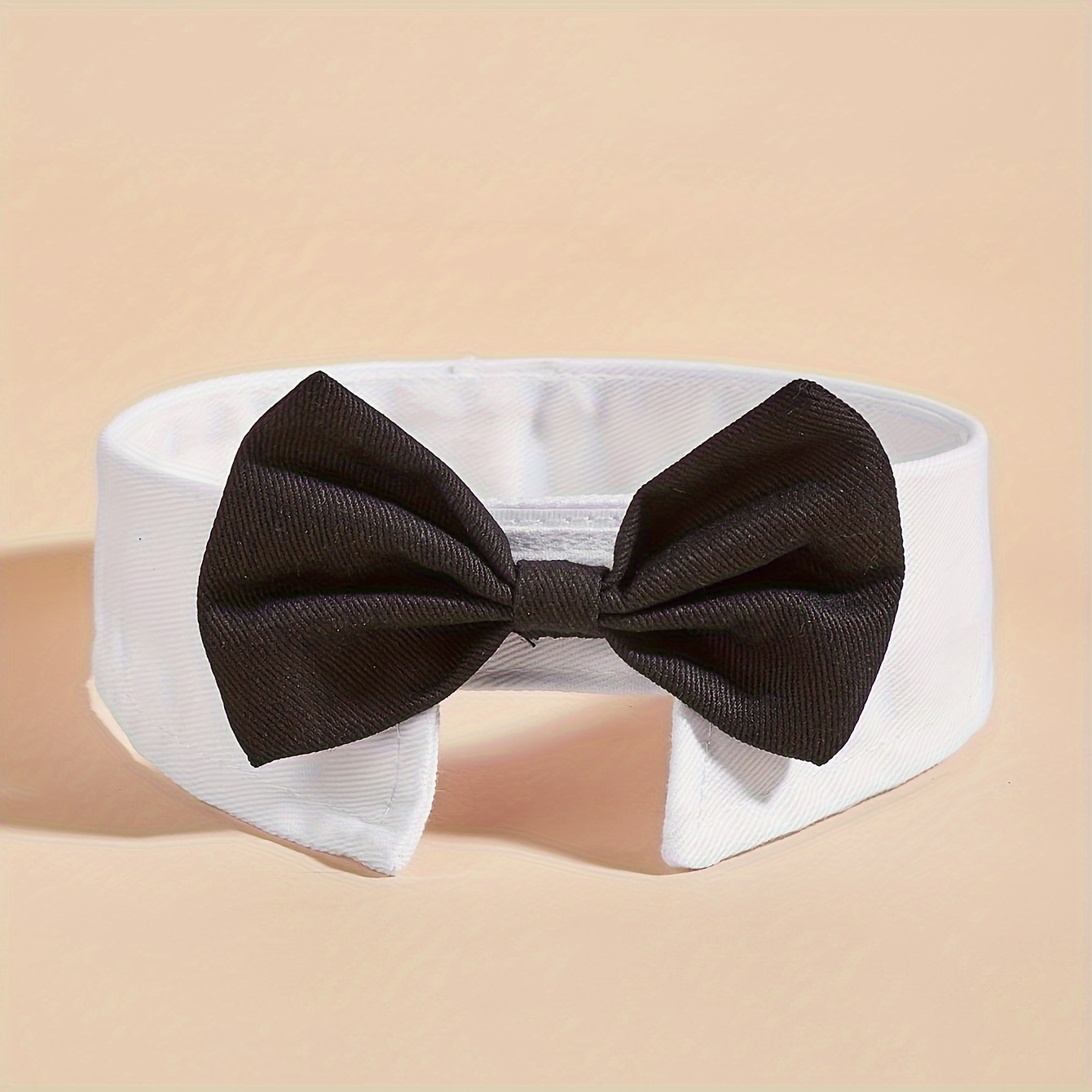 TEMU Chic Adjustable Pet - Comfortable Polyester, Ideal For Weddings & Parties - Perfect Accessory For Small To Extra Small Dogs And Cats, Dog Bow Tie