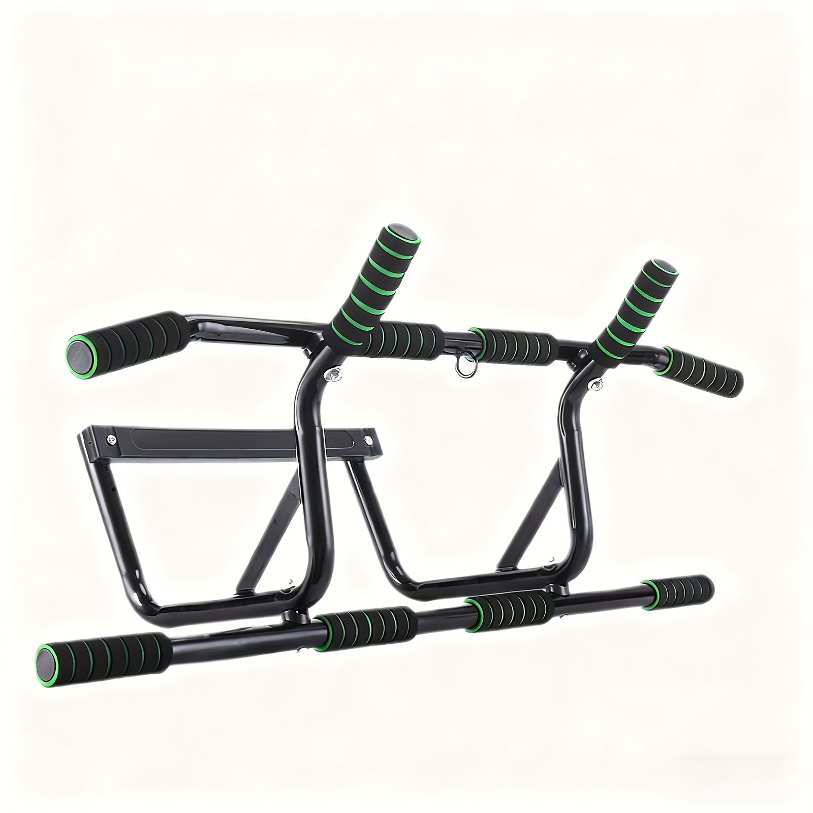 Image of Doorway Pull-up Bar, With Thick Sponge Grips And Multiple Grip , Heavy-duty Pull-up Bar For Home Gym And Upper