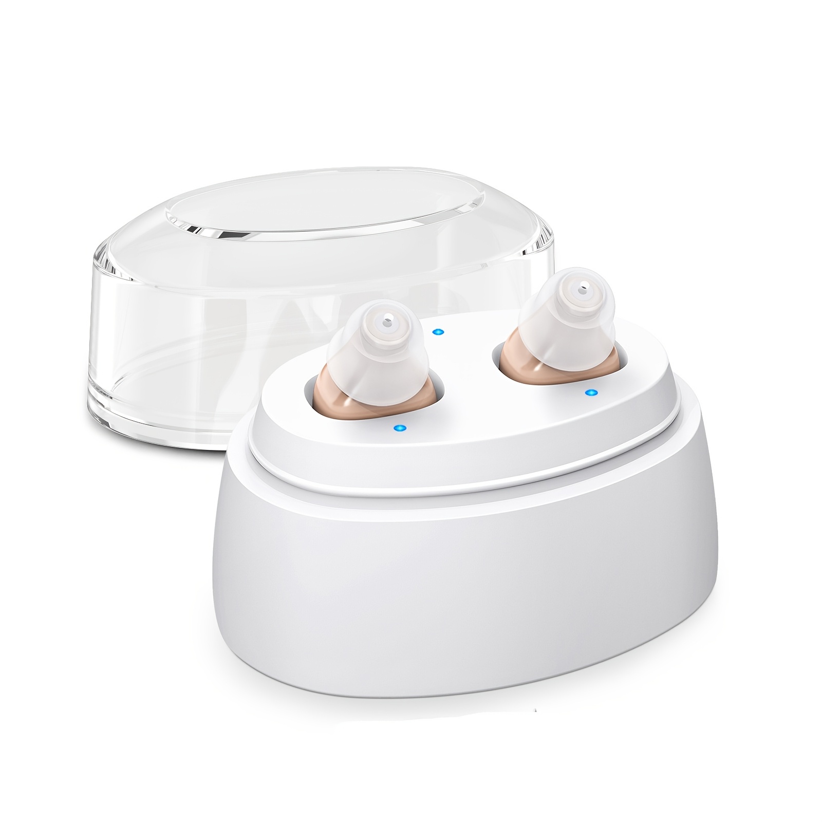 item picture headphone system featuring type c charging and volume adjustment tailored to your listening needs with communication capabilities and comfortable earplugs