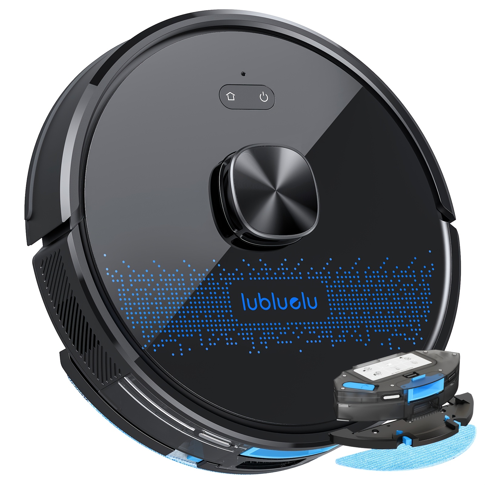 TEMU Lubluelu 2026 Newest Robot Vacuum 6000pa, 3in 1 Robot Vacuum Cleaner And Mop, 5 Editable Mapping, 24 No-go Zones, Robot Vacuum Cleaner For Pet