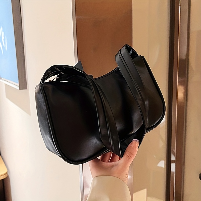 TEMU Sac à main tendance pour coréen Ins, petit sac élégant à bandoulière unique, nouveau sac sous simple et polyvalent