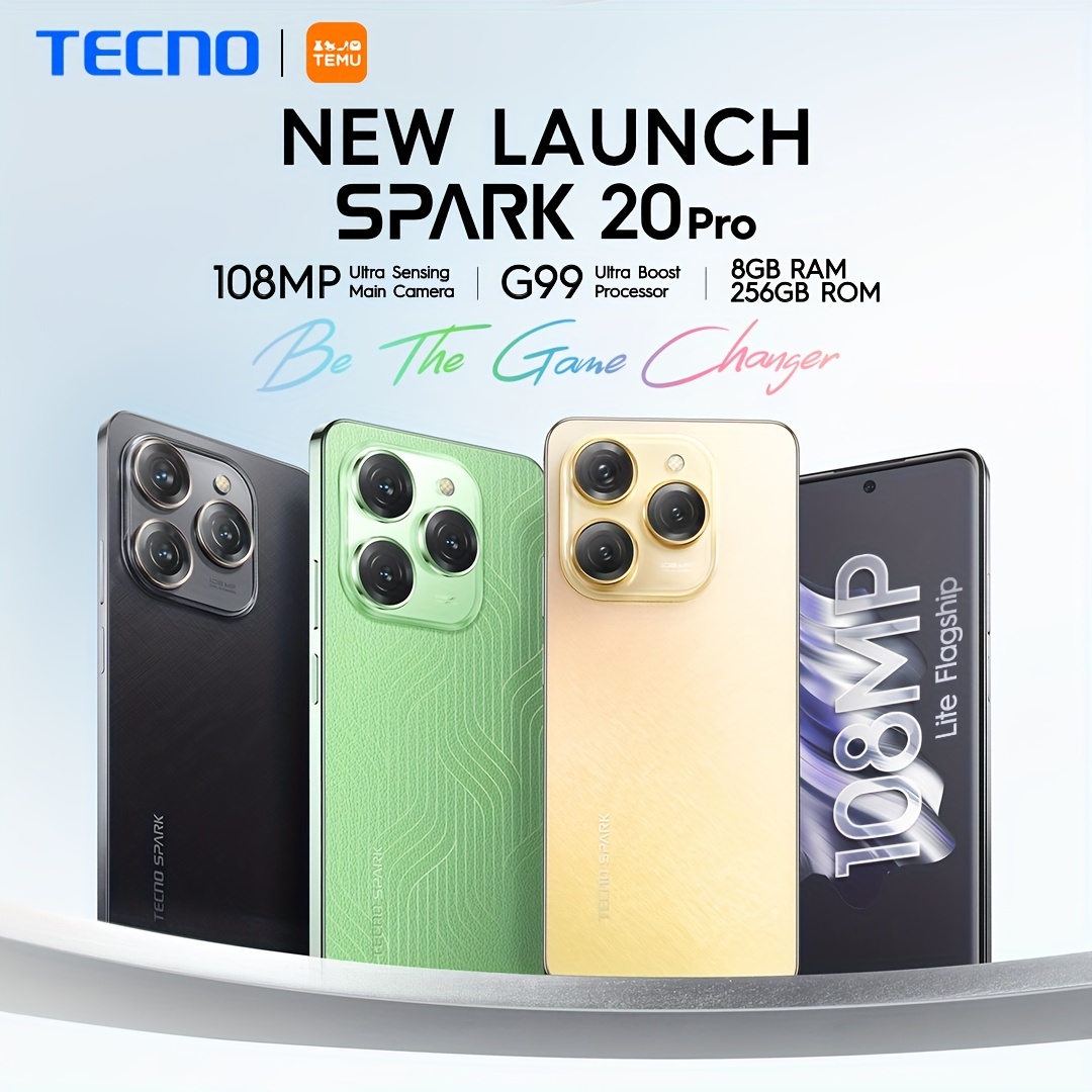 Be the game changer with TECNO SPARK 20