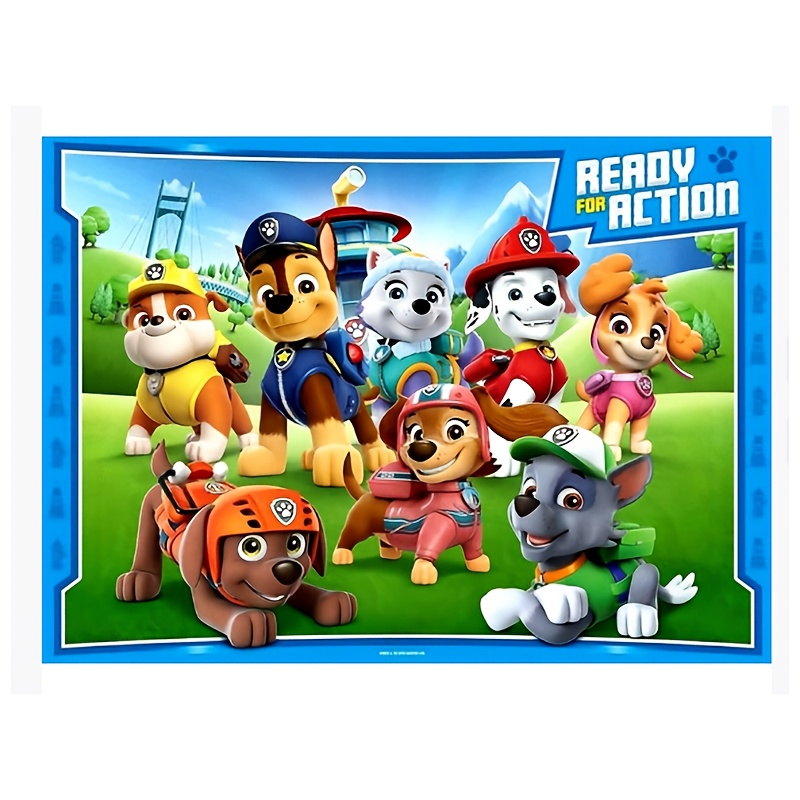 Image of Party Decoration Backdrop, Adorable Cartoon Characters, Birthday & Holiday Party Background, Creative , Reusable, Party Banner & Pennant