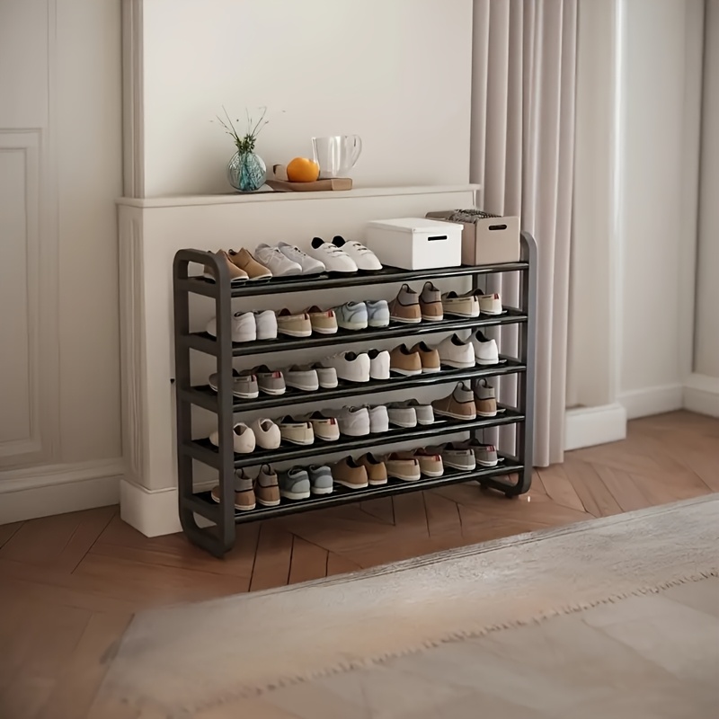 5 vånings metallskohylla för förvaring av skor och stövlar - Temu Sweden