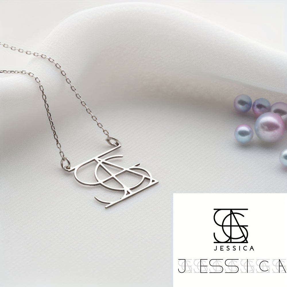 TEMU Personalized Name Necklace, Custom Jewelry, For Her, Mother's Day Gift