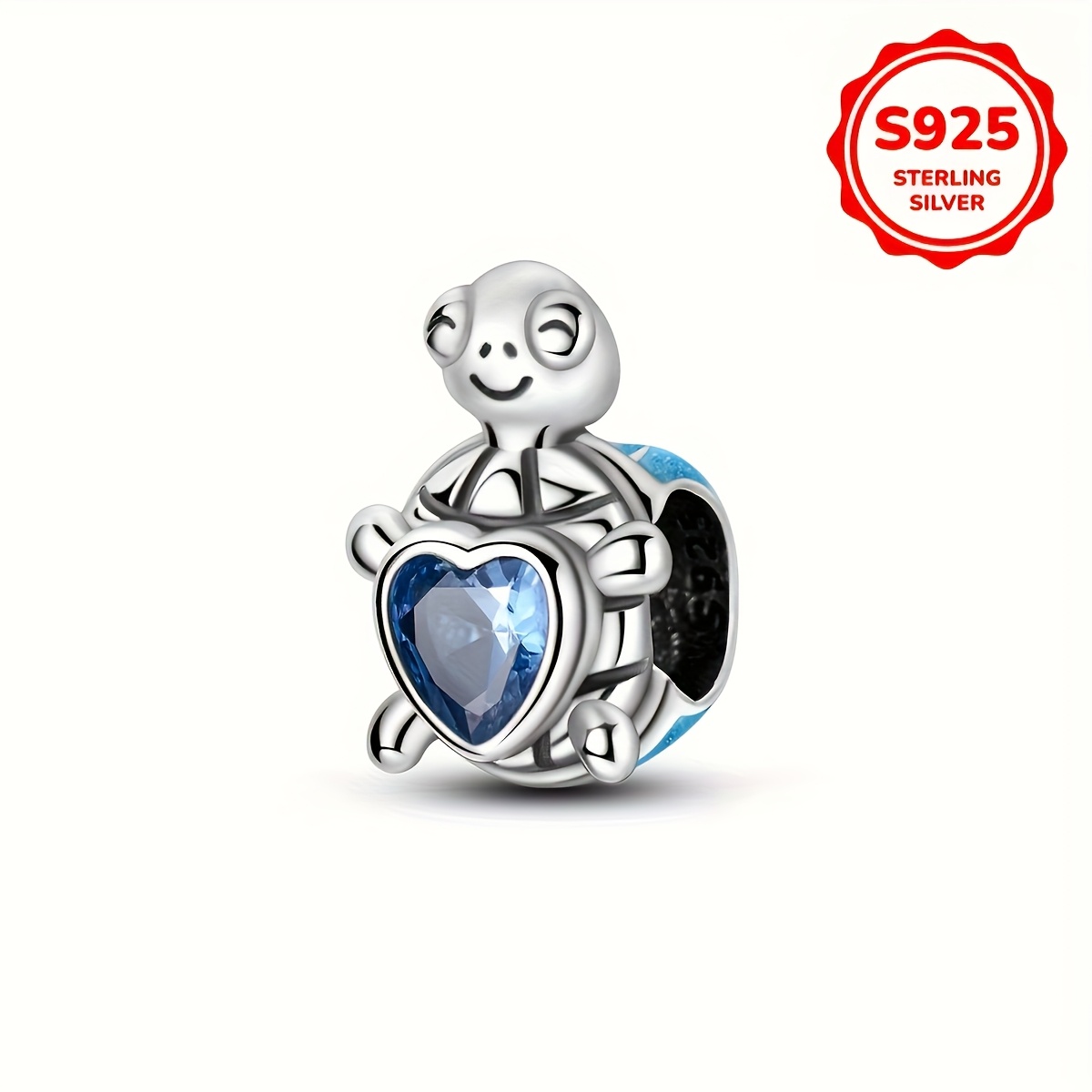 Adorable Turtle Hugging Heart Necklace & Bracelet Set