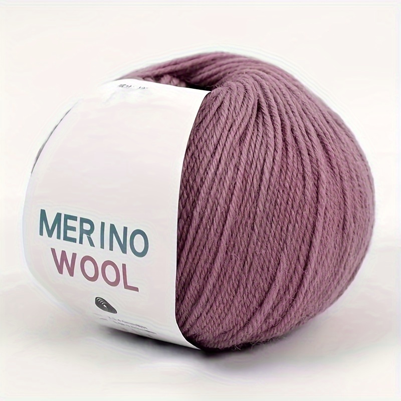1pc Of 50g Roll Of Thick Wool Yarn, Soft Medium Weight, Perfect For Hand Knitting And Crocheting Scarves, Clothing, Hats, And Baby Items