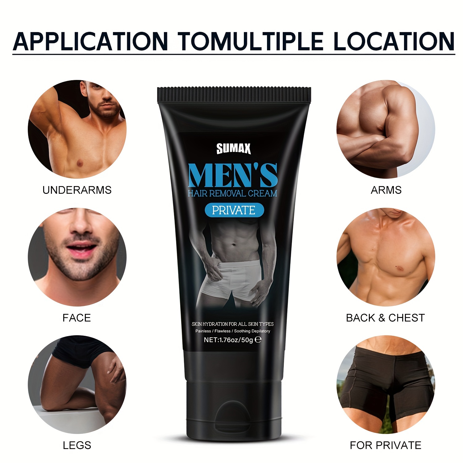 Men s Private Hair Removal Cream Simple Effective Painless Temu