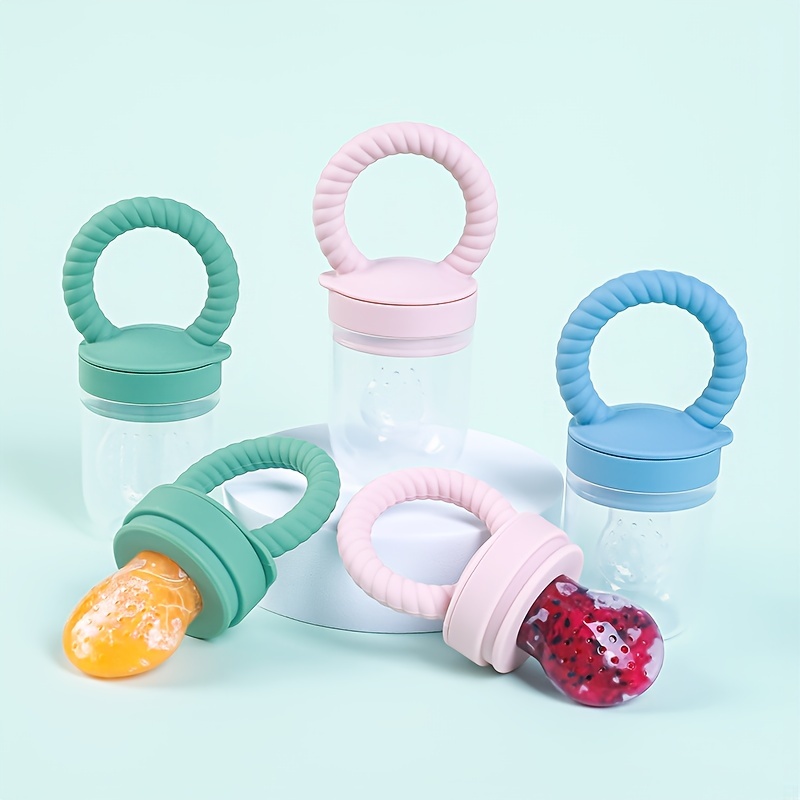   friendly soft silicone fruit feeding soothing item for   hand wash only   in pink   details 4