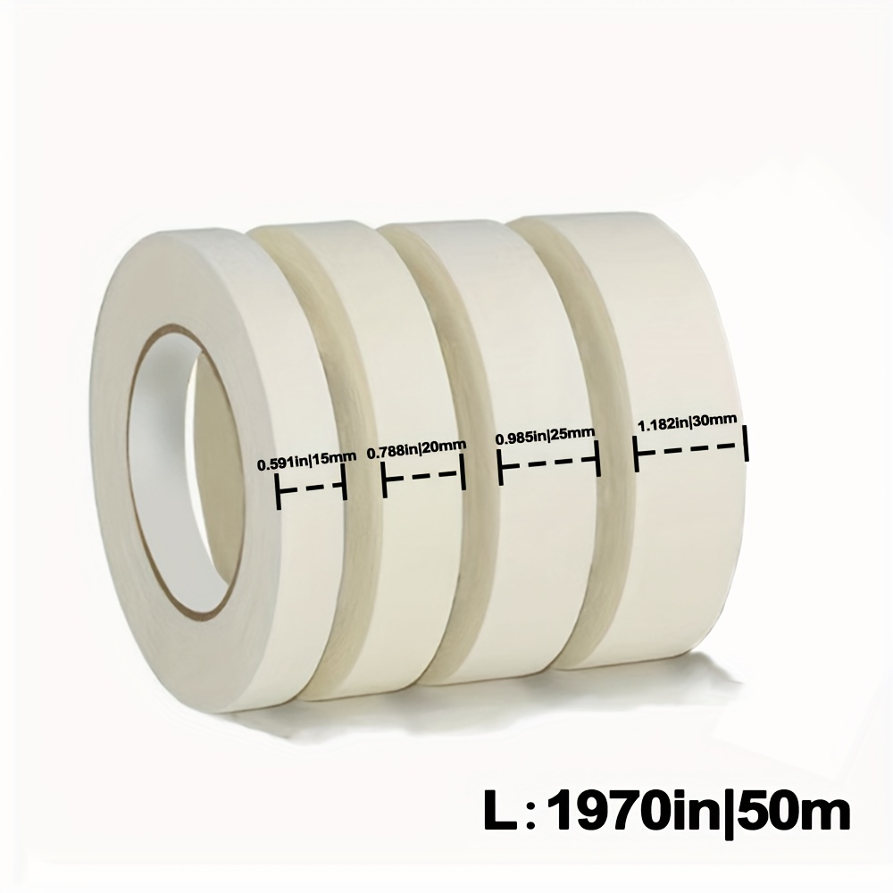 TEMU Art Student Masking Tape (beige) - For Painting/sketching/watercolor, Masking/, Residue-free Tear
