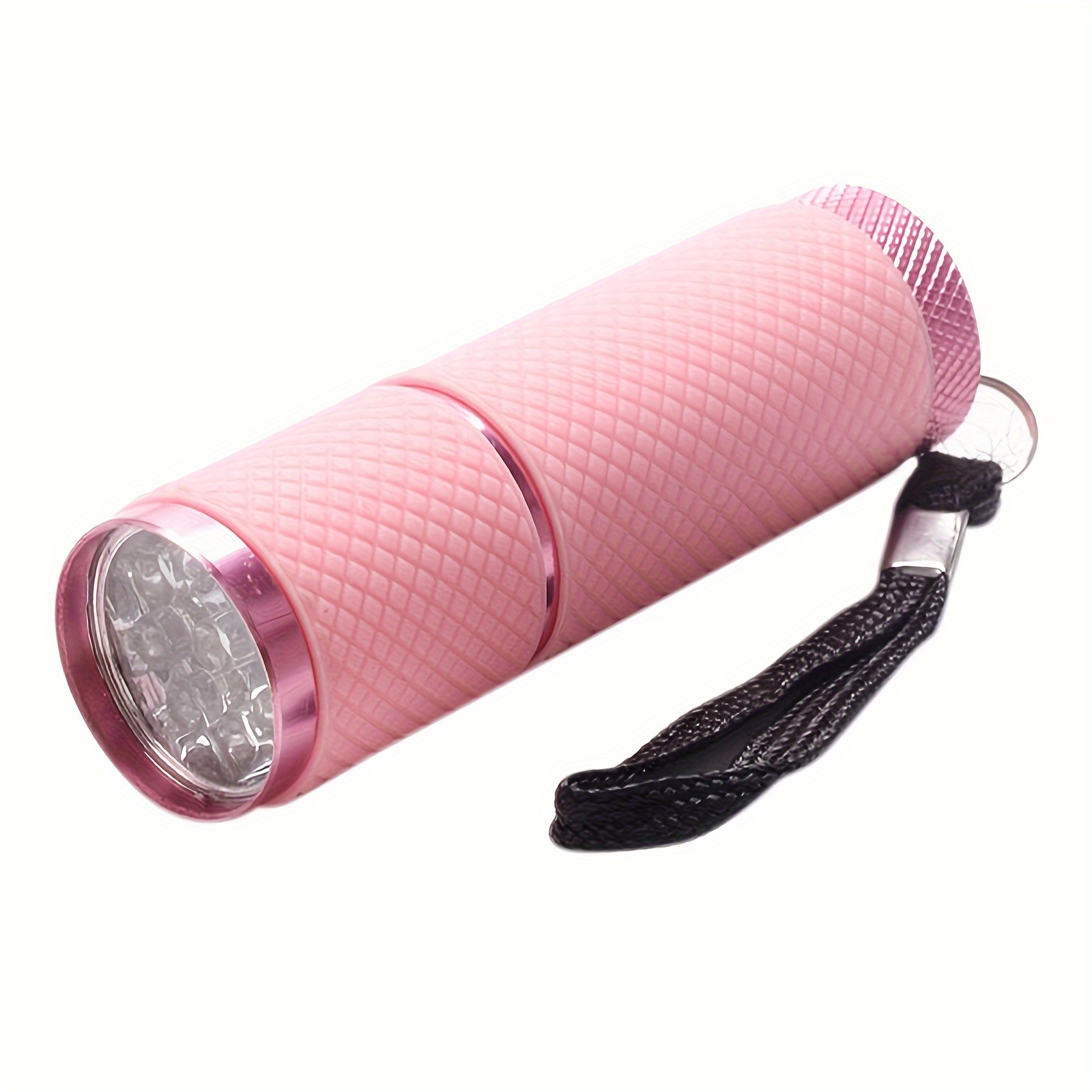 

1/4 Portable Flashlights With 9 Led Lights, Suitable For Outdoor Camping, Aa Batteries (batteries Not Included)