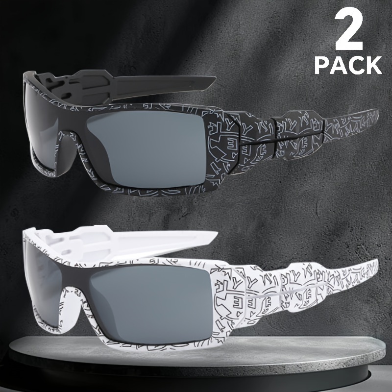 

2 Pack Women's Sporty Cycling Glasses: Perfect For Outdoor Activities Like Hiking, Running, And Traveling