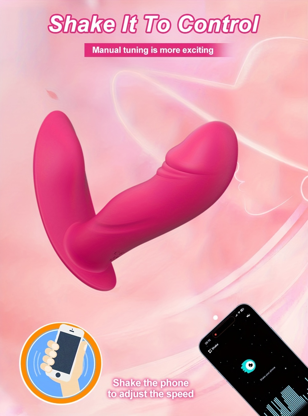 Vibrator Female Clitoris Stimulator Vagina Massager APP Control G Spot Simulation Dildo Sex Toys for Women Adult Sex Supplies, long distance sex toy, APP Control Vibrator, Sex Toys for Women, Toys for adults 18, Wireless Vibrator, Sex Toys for couple